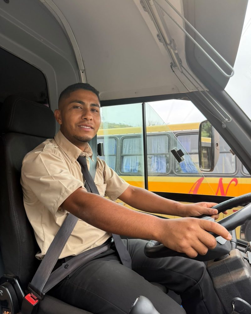 Motorista da AN Transportes ao volante – equipe de Itabirito-MG (1)